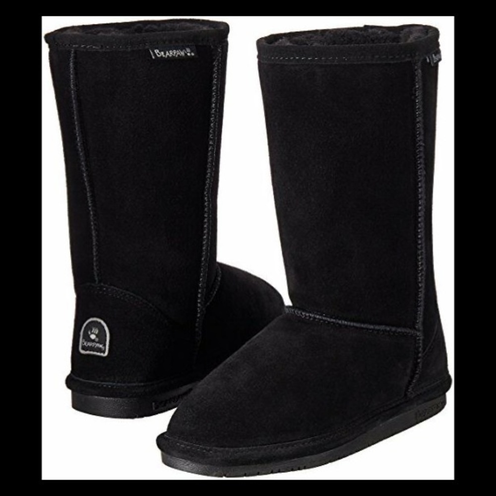 Bearpaw Black Boots